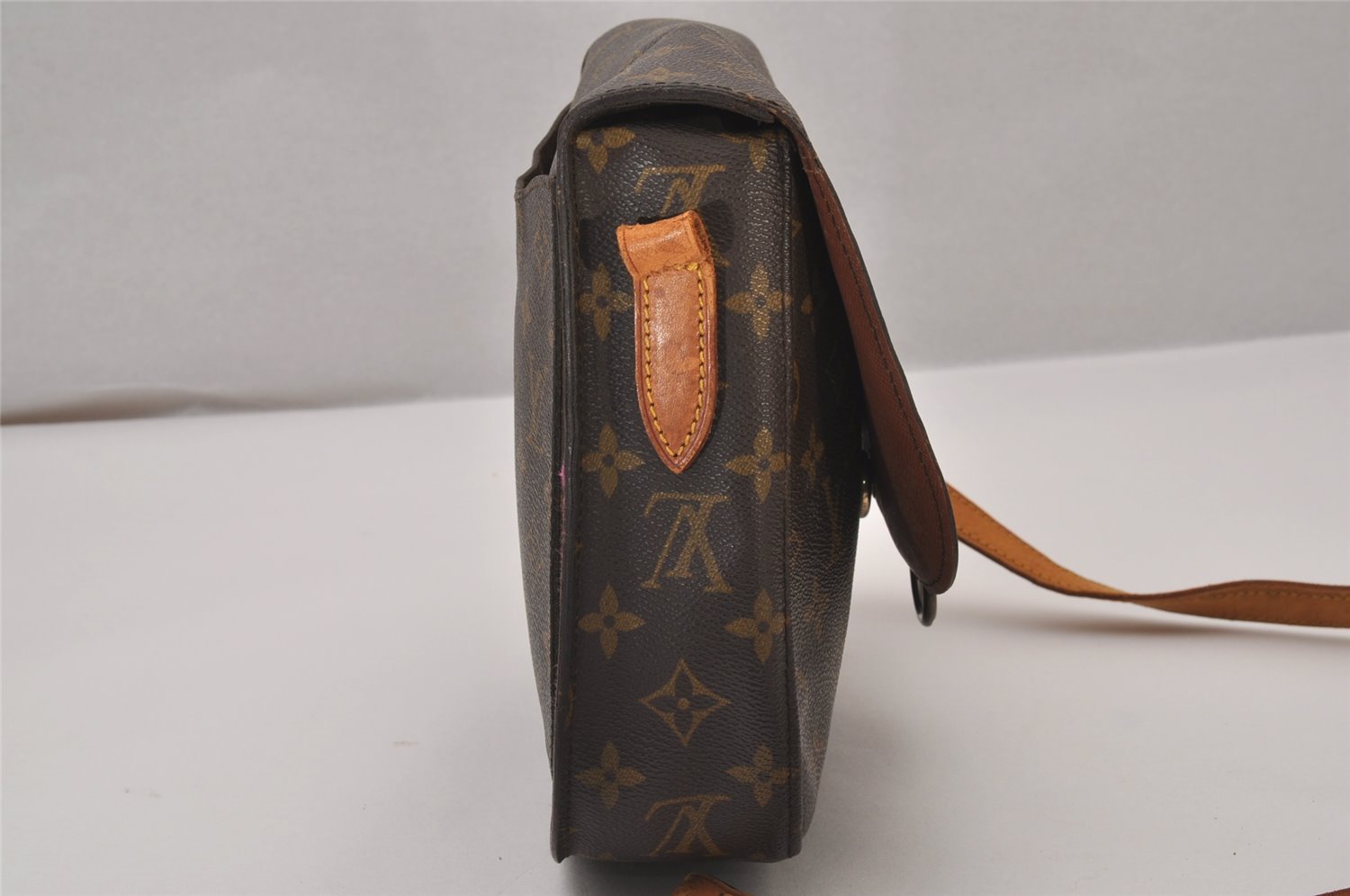 Authentic Louis Vuitton Monogram Saint Cloud GM M51242 Shoulder Bag Junk 0068J