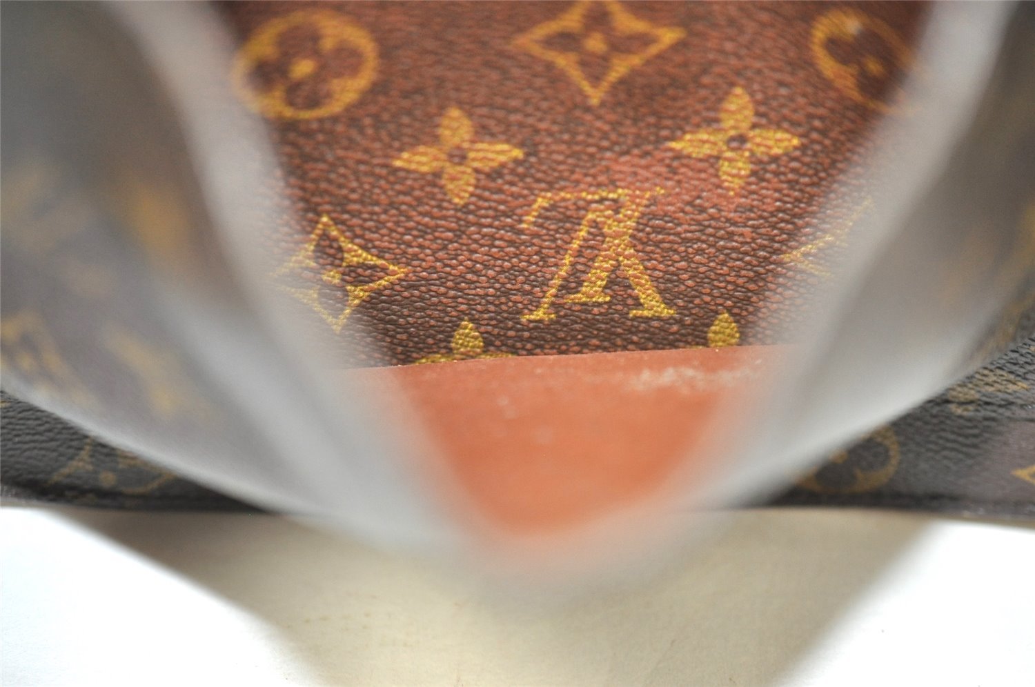 Authentic Louis Vuitton Monogram Saint Cloud GM M51242 Shoulder Bag Junk 0068J