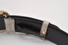 Auth GUCCI Guccissima Interlocking Belt GG Leather 80cm 31.5" 114876 White 0068K