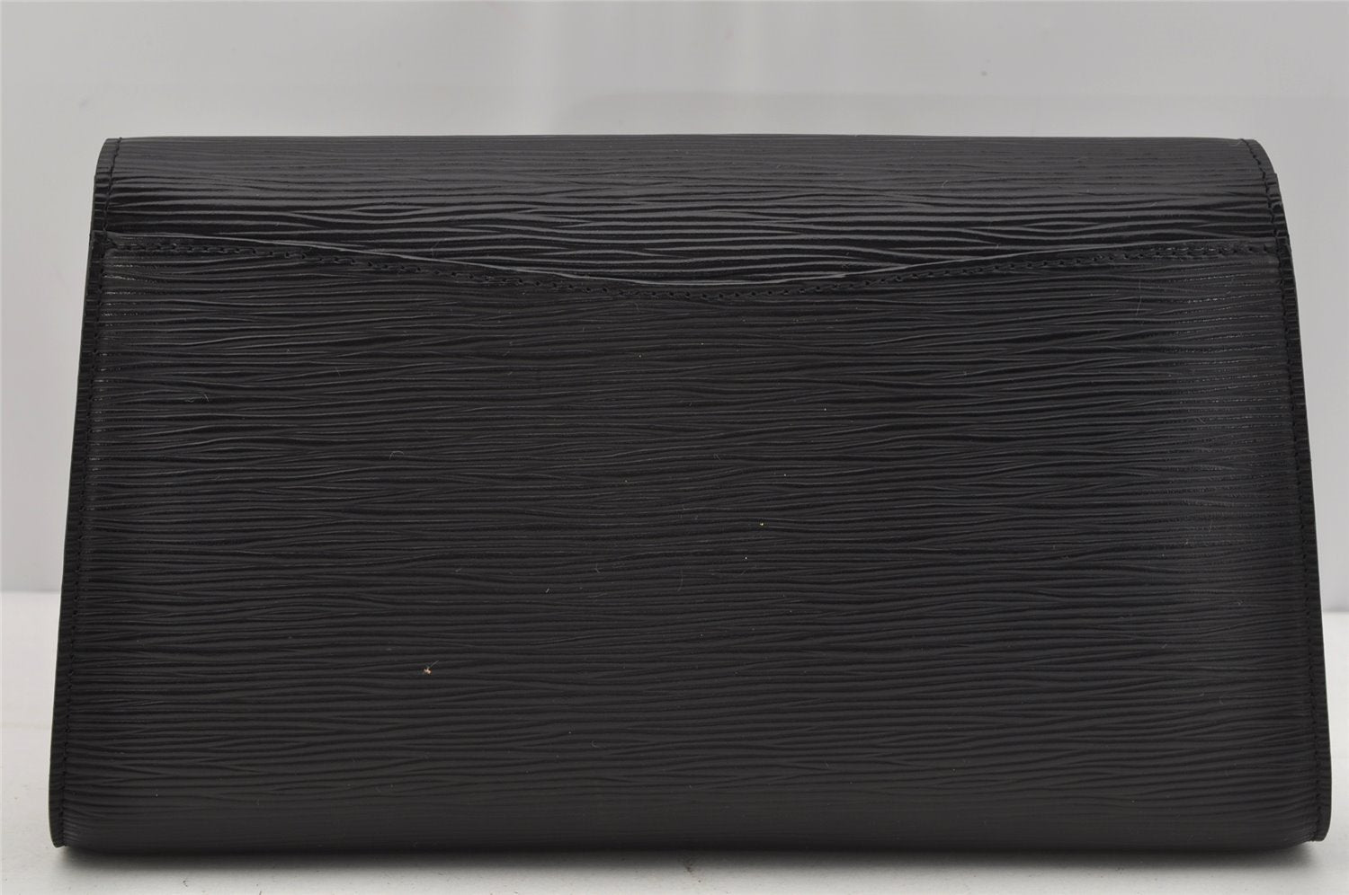 Authentic Louis Vuitton Epi Arts Deco Clutch Hand Bag Black M52632 LV 0069J