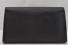 Authentic Louis Vuitton Epi Arts Deco Clutch Hand Bag Black M52632 LV 0069J
