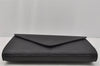 Authentic Louis Vuitton Epi Arts Deco Clutch Hand Bag Black M52632 LV 0069J