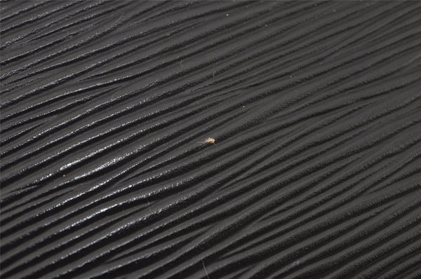 Authentic Louis Vuitton Epi Arts Deco Clutch Hand Bag Black M52632 LV 0069J