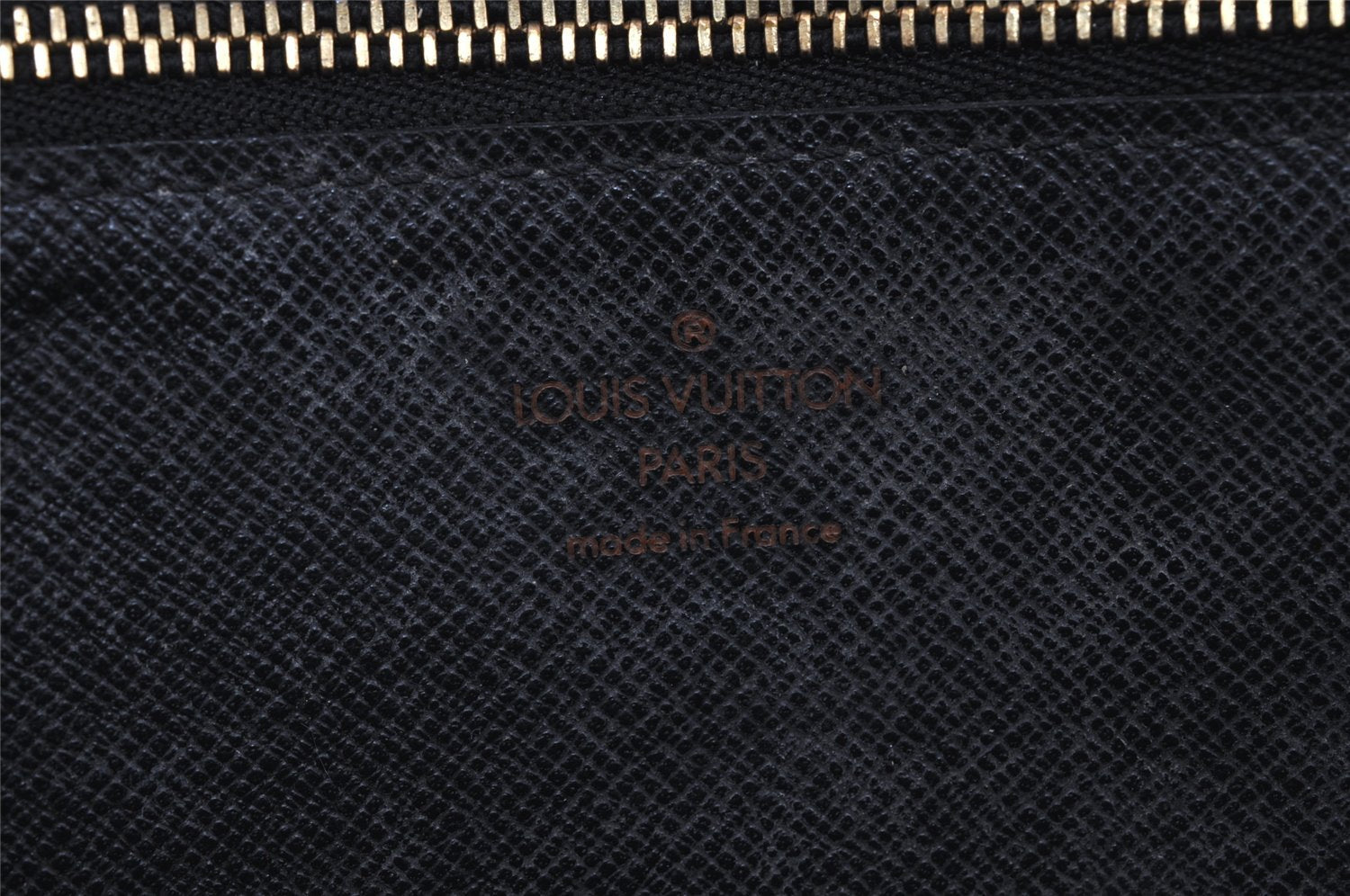 Authentic Louis Vuitton Epi Arts Deco Clutch Hand Bag Black M52632 LV 0069J