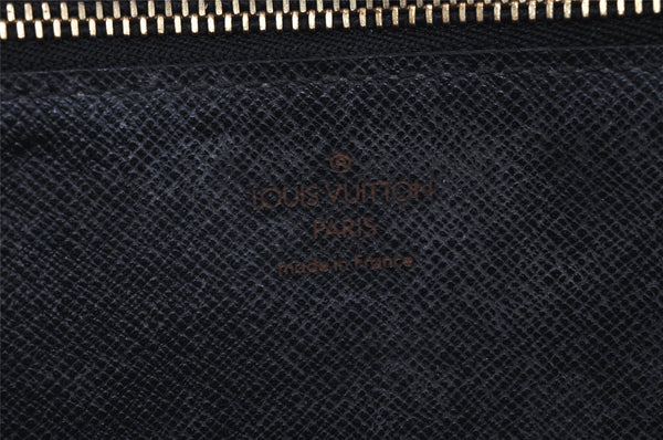 Authentic Louis Vuitton Epi Arts Deco Clutch Hand Bag Black M52632 LV 0069J