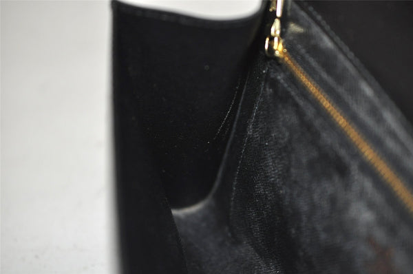 Authentic Louis Vuitton Epi Arts Deco Clutch Hand Bag Black M52632 LV 0069J