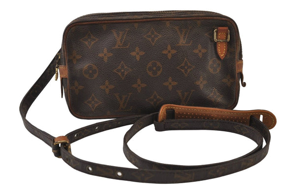 Auth Louis Vuitton Monogram Marly Bandouliere Shoulder Bag M51828 LV Junk 0070J