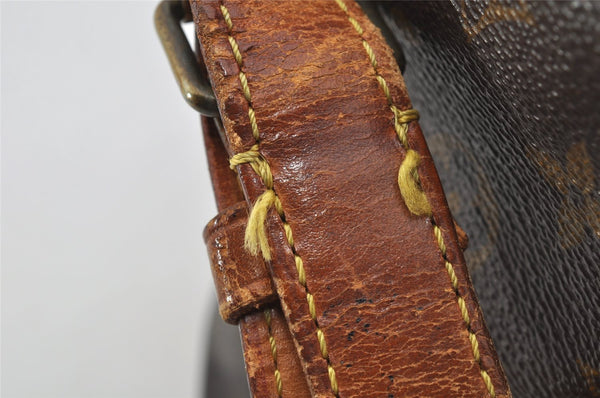 Authentic Louis Vuitton Monogram Noe Shoulder Drawstring Bag M42224 LV 0071J