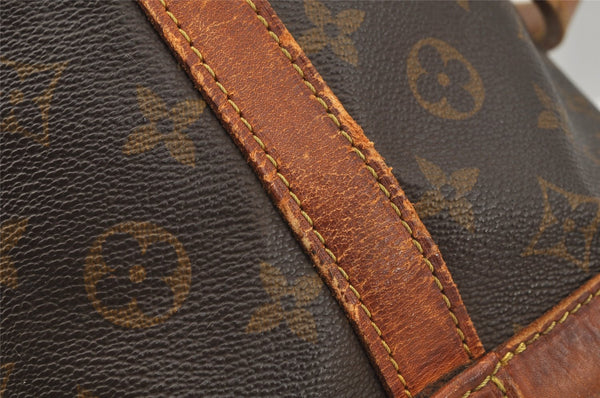 Authentic Louis Vuitton Monogram Noe Shoulder Drawstring Bag M42224 LV 0071J