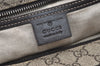 Authentic GUCCI Vintage Shoulder Tote Bag GG PVC Leather 211138 Brown 0071K