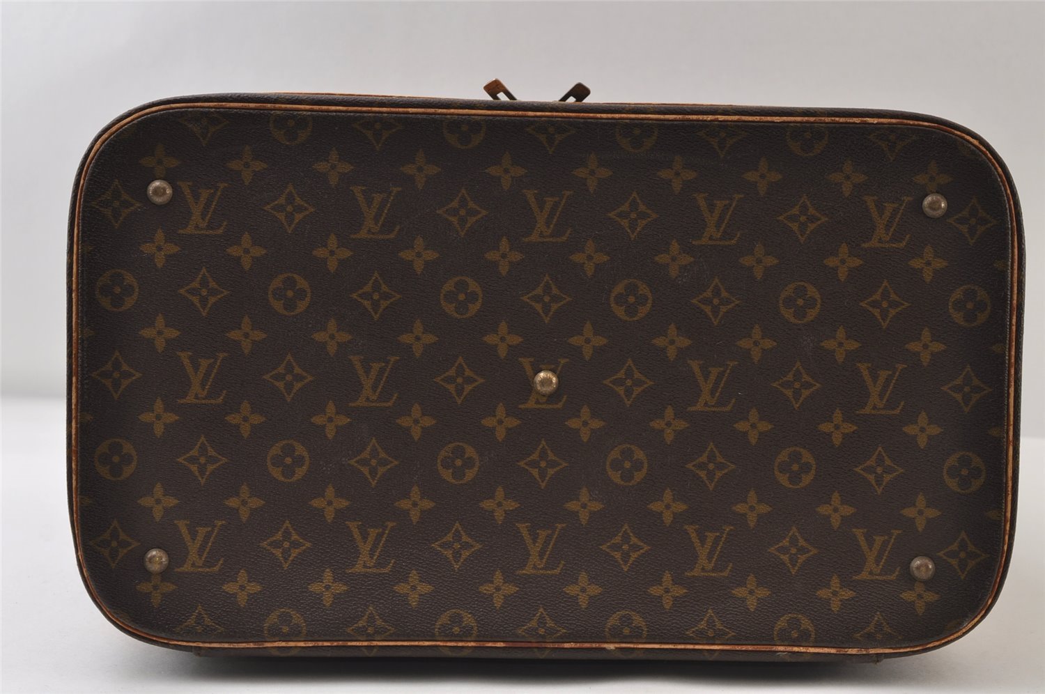 Authentic Louis Vuitton Monogram Sac Sport Travel Hand Bag Old Model LV 0072J
