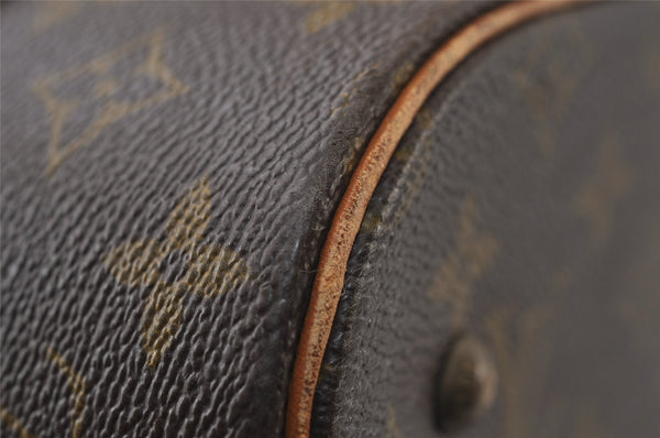 Authentic Louis Vuitton Monogram Sac Sport Travel Hand Bag Old Model LV 0072J