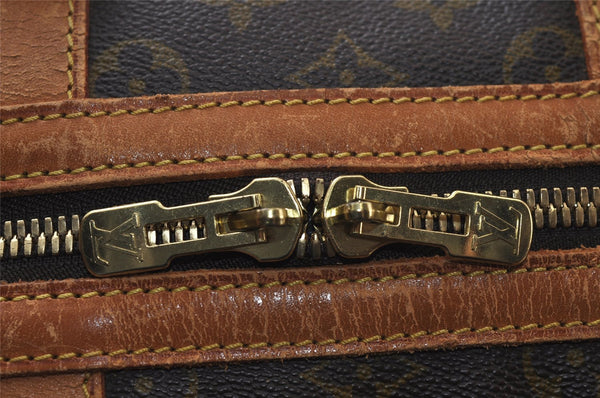 Authentic Louis Vuitton Monogram Sac Sport Travel Hand Bag Old Model LV 0072J