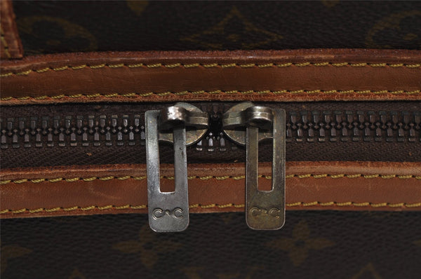 Authentic Louis Vuitton Monogram Sac Sport Travel Hand Bag Old Model LV 0072J