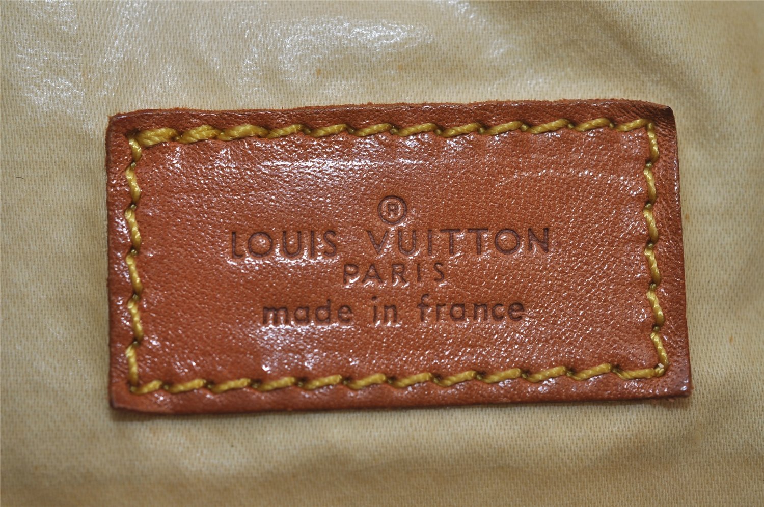 Authentic Louis Vuitton Monogram Sac Sport Travel Hand Bag Old Model LV 0072J