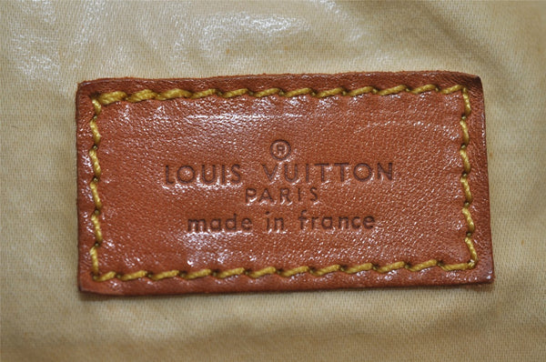 Authentic Louis Vuitton Monogram Sac Sport Travel Hand Bag Old Model LV 0072J