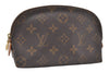 Authentic Louis Vuitton Monogram Pochette Cosmetic Pouch M47515 LV 0073J