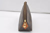 Authentic Louis Vuitton Monogram Pochette Cosmetic Pouch M47515 LV 0073J