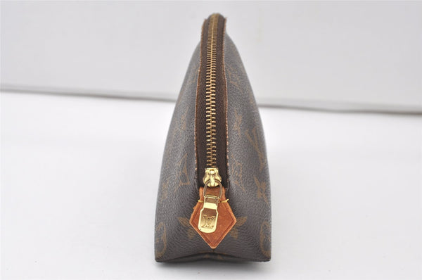 Authentic Louis Vuitton Monogram Pochette Cosmetic Pouch M47515 LV 0073J