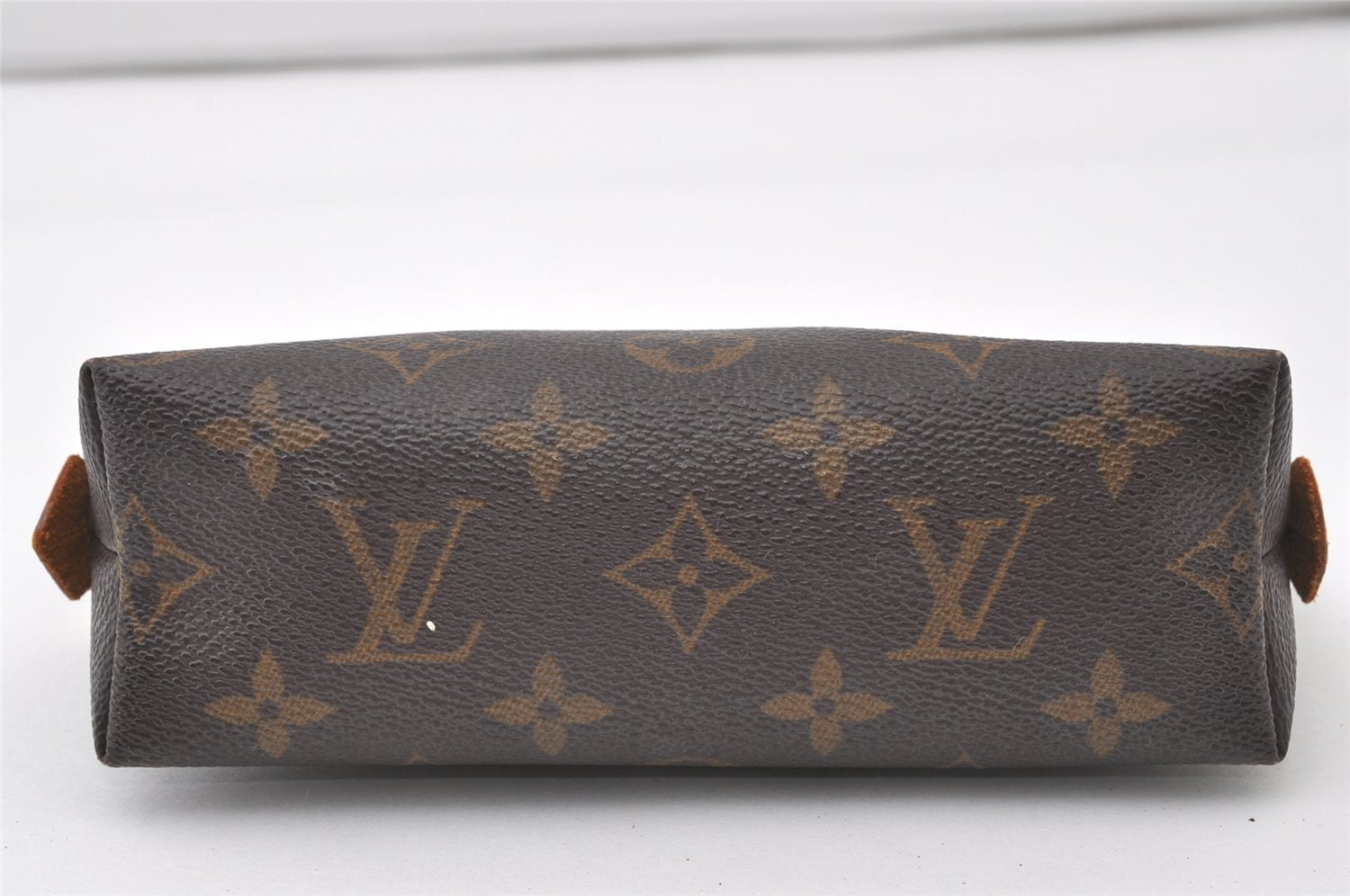 Authentic Louis Vuitton Monogram Pochette Cosmetic Pouch M47515 LV 0073J