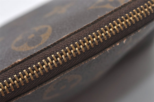 Authentic Louis Vuitton Monogram Pochette Cosmetic Pouch M47515 LV 0073J