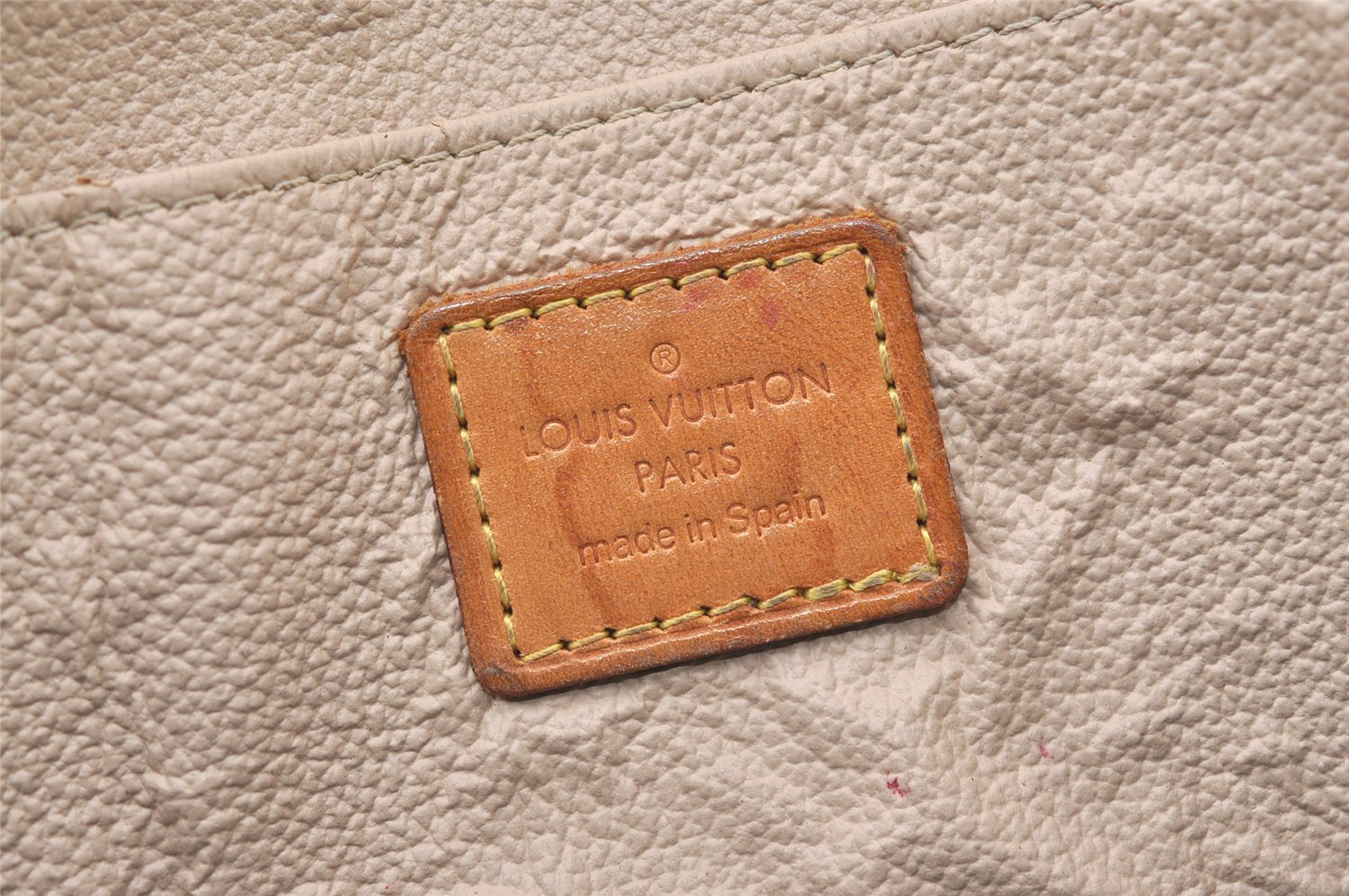 Authentic Louis Vuitton Monogram Pochette Cosmetic Pouch M47515 LV 0073J