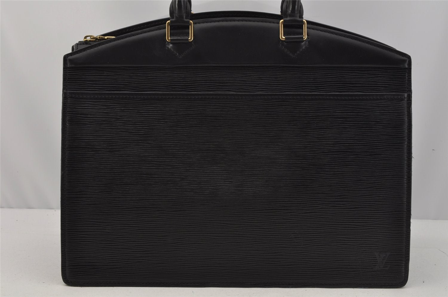 Authentic Louis Vuitton Epi Riviera Hand Bag Black M48182 LV Junk 0074J