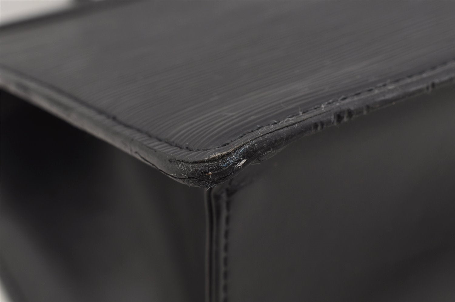 Authentic Louis Vuitton Epi Riviera Hand Bag Black M48182 LV Junk 0074J