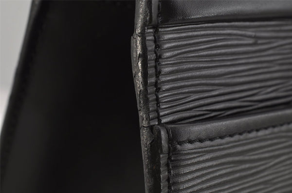 Authentic Louis Vuitton Epi Riviera Hand Bag Black M48182 LV Junk 0074J