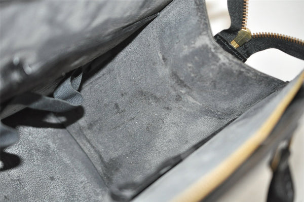 Authentic Louis Vuitton Epi Riviera Hand Bag Black M48182 LV Junk 0074J