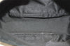 Authentic GUCCI Sherry Line Hand Bag Pouch GG Canvas Leather 141809 Black 0075K