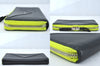 Auth BALENCIAGA Papier Continental Zip Wallet Leather 381226 Black Box 0077M