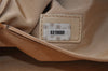 Authentic CHANEL Vintage Calf Skin CoCo Mark Shoulder Bag Purse Beige 0080I