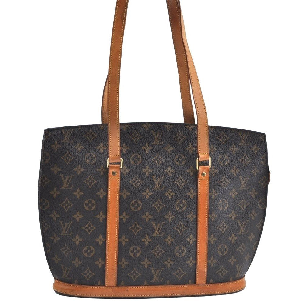 Authentic Louis Vuitton Monogram Babylone Shoulder Tote Bag M51102 LV 0082G