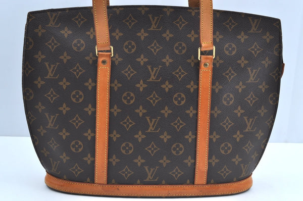 Authentic Louis Vuitton Monogram Babylone Shoulder Tote Bag M51102 LV 0082G