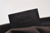 Authentic GUCCI Hand Bag Pouch Purse GG Canvas Leather 106644 Brown 0082J