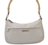 Authentic GUCCI Bamboo Shoulder Hand Bag Purse Leather 0013865 White 0085J