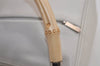 Authentic GUCCI Bamboo Shoulder Hand Bag Purse Leather 0013865 White 0085J
