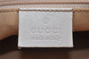 Authentic GUCCI Bamboo Shoulder Hand Bag Purse Leather 0013865 White 0085J