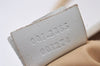 Authentic GUCCI Bamboo Shoulder Hand Bag Purse Leather 0013865 White 0085J