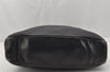 Authentic GUCCI Vintage Bamboo 2Way Shoulder Hand Bag Leather Black Junk 0086J