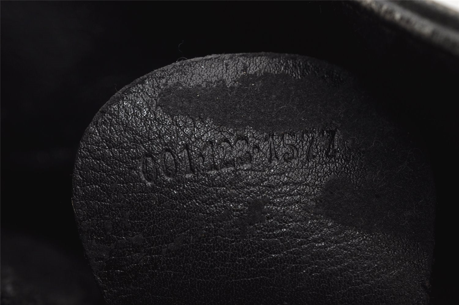 Authentic GUCCI Vintage Bamboo 2Way Shoulder Hand Bag Leather Black Junk 0086J