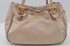Authentic PRADA Vintage Leather 2Way Shoulder Hand Bag Purse Pink Junk 0087J
