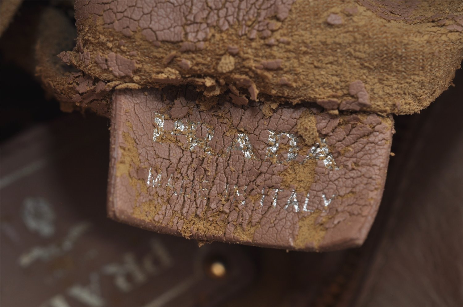 Authentic PRADA Vintage Leather 2Way Shoulder Hand Bag Purse Pink Junk 0087J