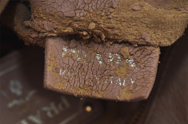 Authentic PRADA Vintage Leather 2Way Shoulder Hand Bag Purse Pink Junk 0087J