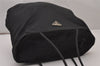 Authentic PRADA Vintage Nylon Tessuto Shoulder Tote Bag Black 0088J