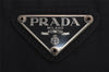 Authentic PRADA Vintage Nylon Tessuto Shoulder Tote Bag Black 0088J