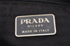 Authentic PRADA Vintage Nylon Tessuto Shoulder Tote Bag Black 0088J