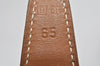 Authentic HERMES Mini Constance Leather Belt Size 65cm 25.6" Red Brown Box 0088K