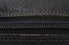 Authentic GUCCI Sherry Line Clutch Hand Bag Purse GG PVC Leather Navy Blue 0090J